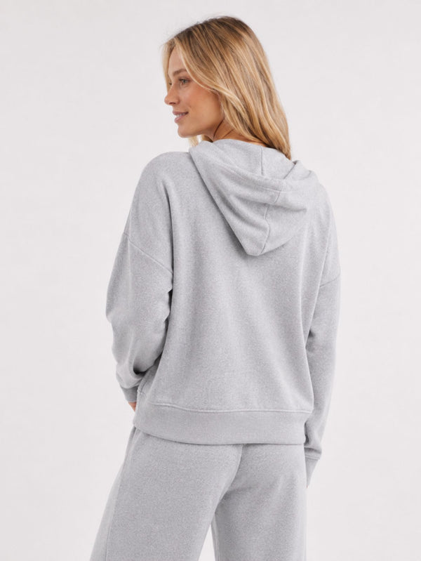Conjunto Moletom Feminino Flow Aveloz Cinza