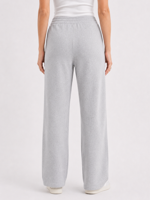 Calça Moletom Feminina Flow Aveloz Cinza
