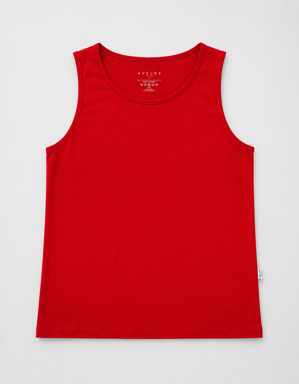 Camiseta Aveloz Regata Masculina Vermelha