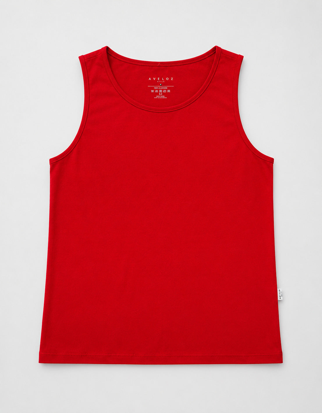 Camiseta Aveloz Regata Masculina Vermelha