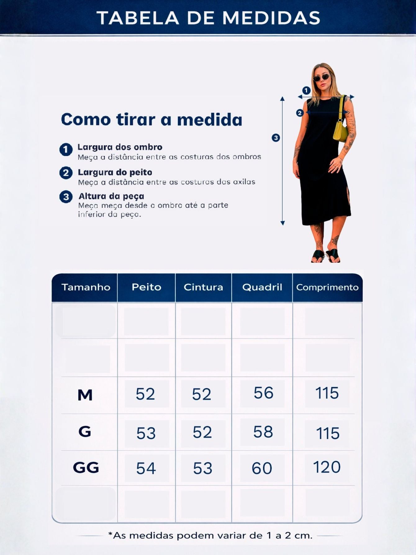 Vestido Midi Regata de Malha Com Fenda Lateral Feminino Aveloz Elegance-Preto