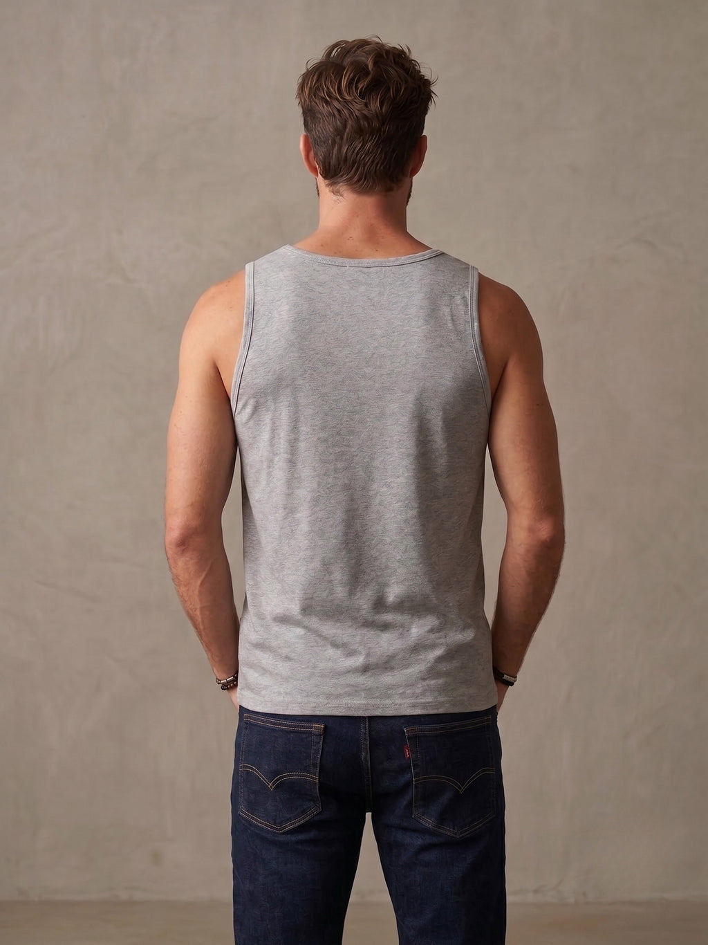 Camiseta Aveloz Regata Masculina Cinza