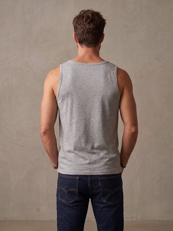 Camiseta Aveloz Regata Masculina Cinza