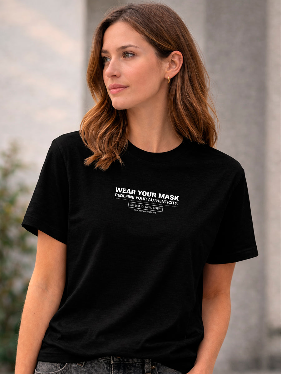 Camiseta Aveloz Feminina Authenticity Confortável 100% Algodão Preto
