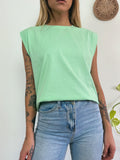 Camiseta Aveloz Feminina Muscle Tee Verde
