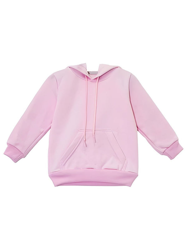 Moletom Aveloz Infantil Canguru Básico Rosa