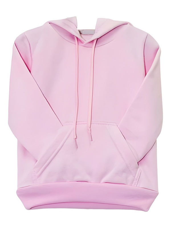 Moletom Aveloz Infantil Canguru Básico Rosa