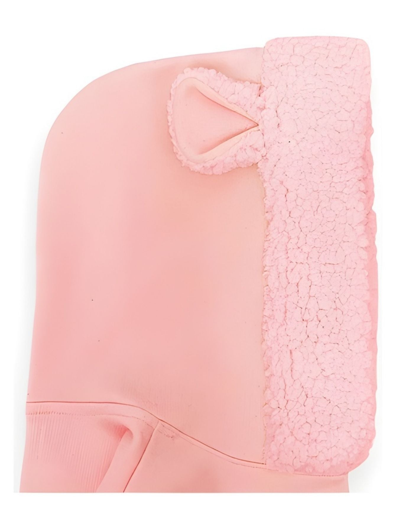 Blusa De Moletom Infantil Orelhinha Ursinho Rosa