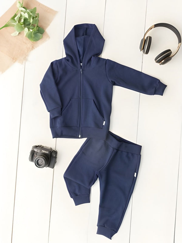 Jaqueta Moletom Infantil Aveloz Marinho