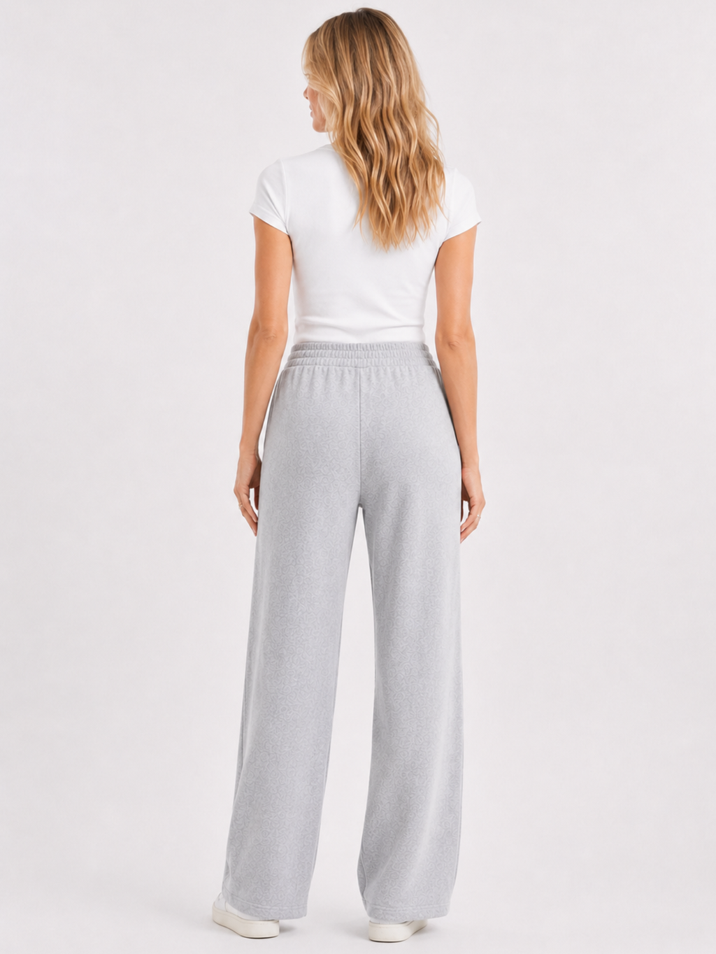 Calça Moletom Feminina Flow Aveloz Cinza