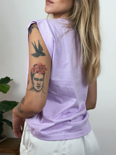 Camiseta Aveloz Feminina Muscle Tee Lilás