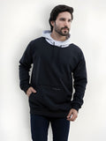 Moletom Aveloz Jet Preto E Mescla Off