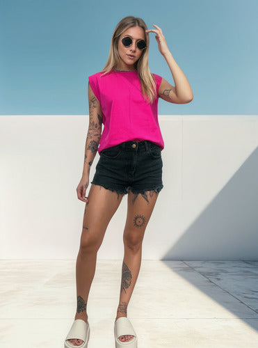 Camiseta Aveloz Feminina Muscle Tee Rosa
