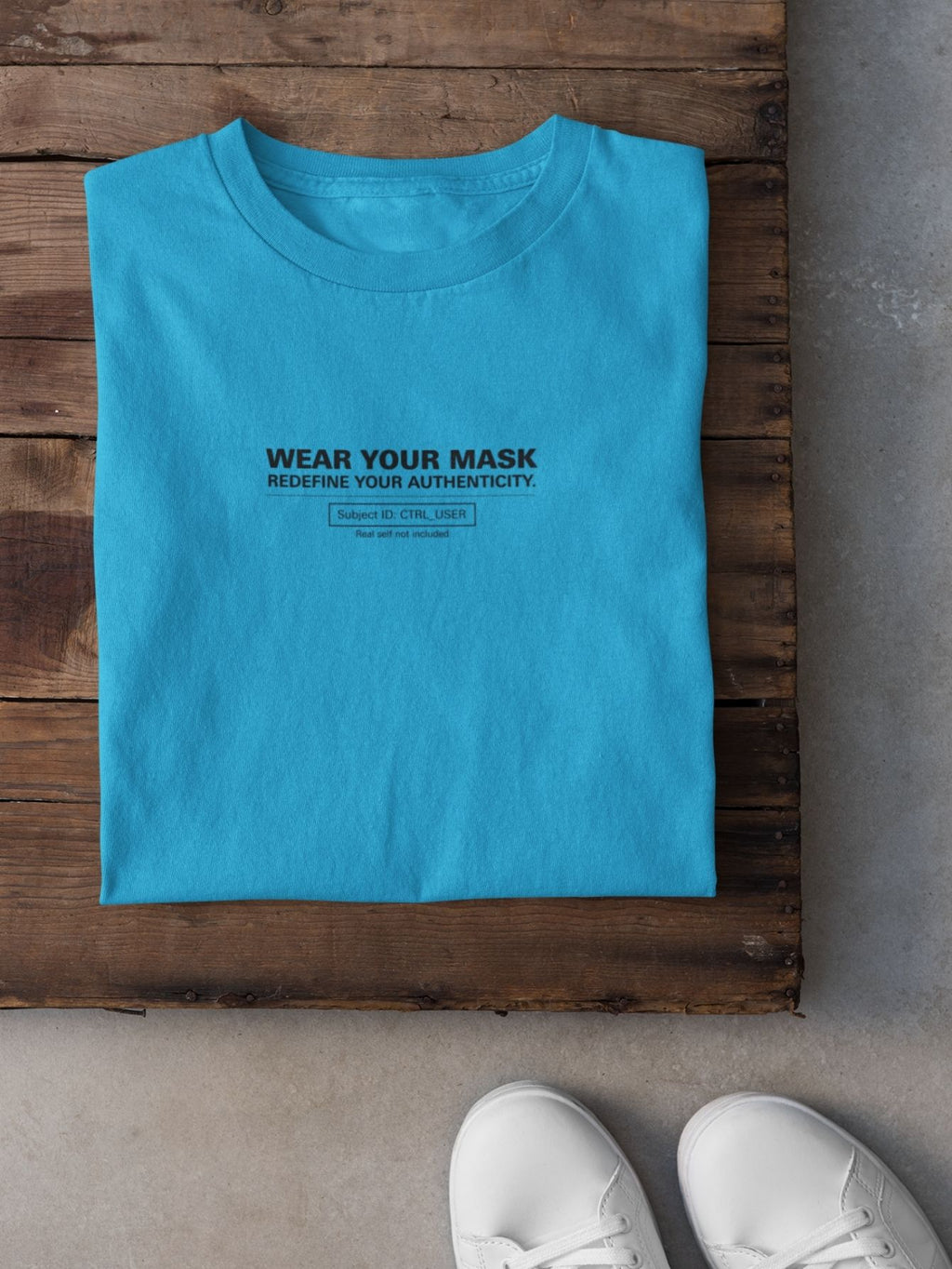 Camiseta Aveloz Feminina  Authenticity Confortável 100% Algodão Azul