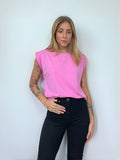 Camiseta Aveloz Feminina Muscle Tee Rosa Blush