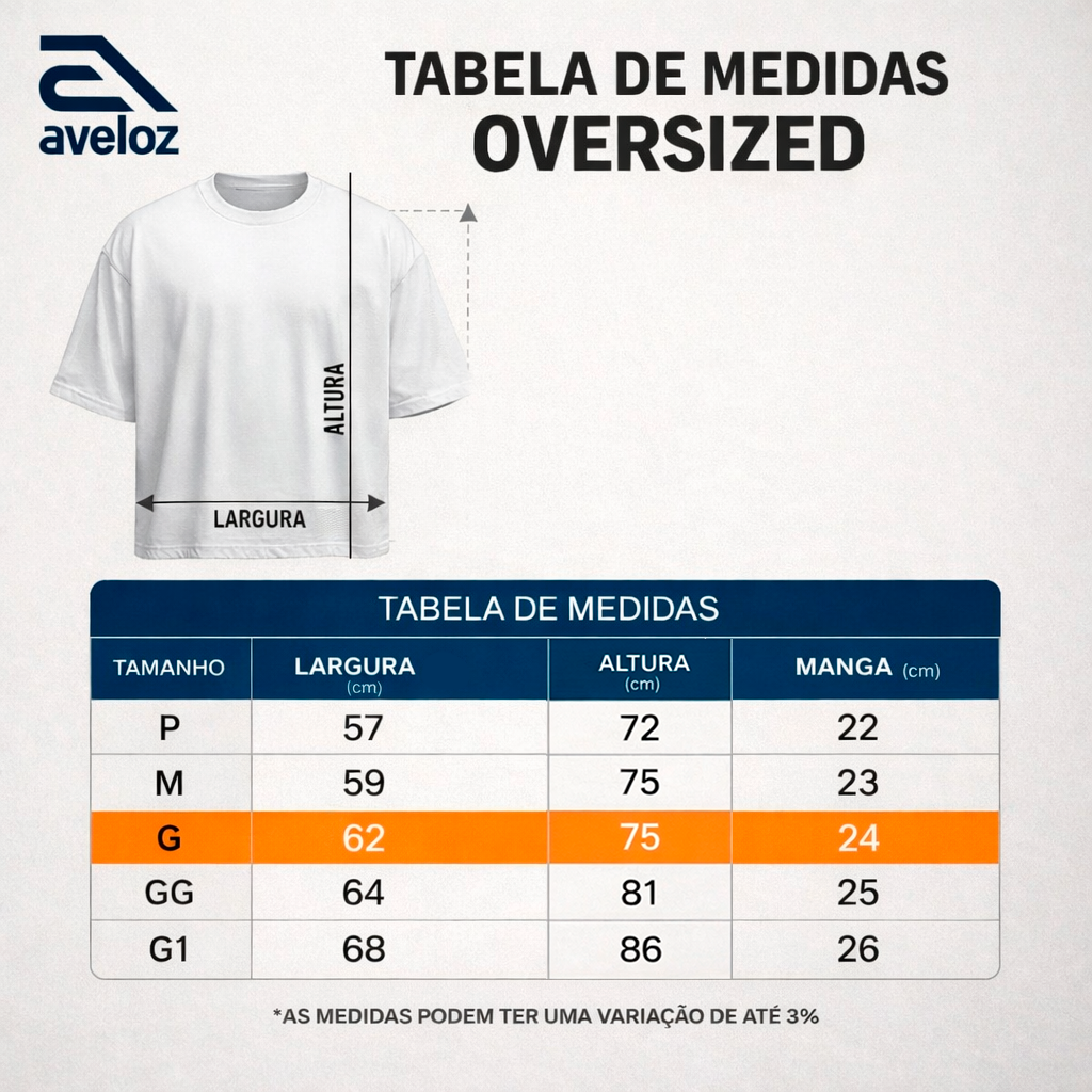 Camiseta Oversized Masculino Estampada Authenticity Streetwear Premium Branco