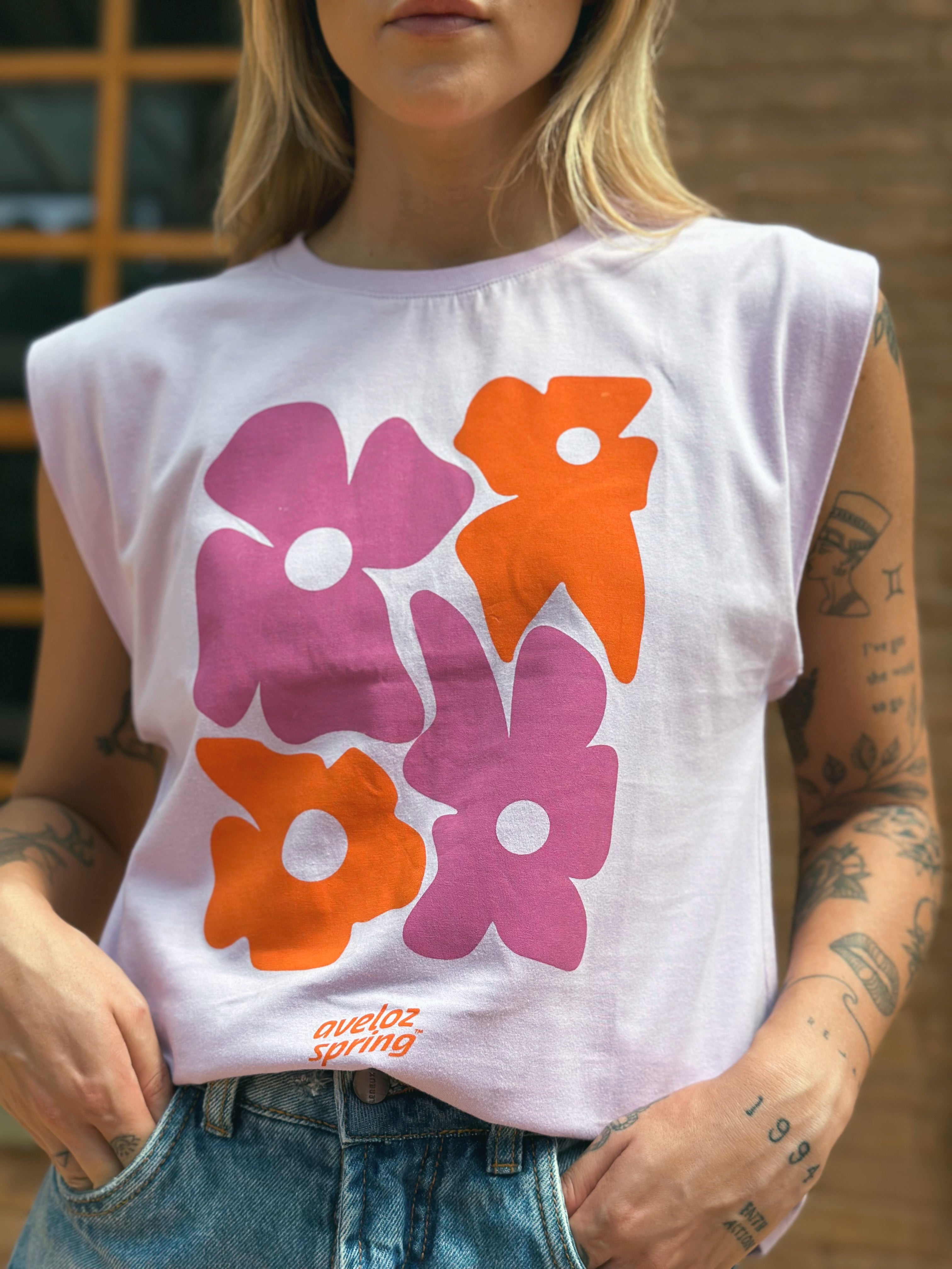 Regata Aveloz Muscle Tee Spring-Lavanda