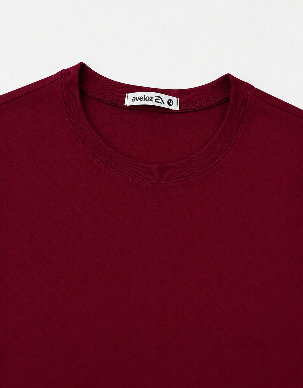 Blusa Assimétrica Feminina com Renda Bordô