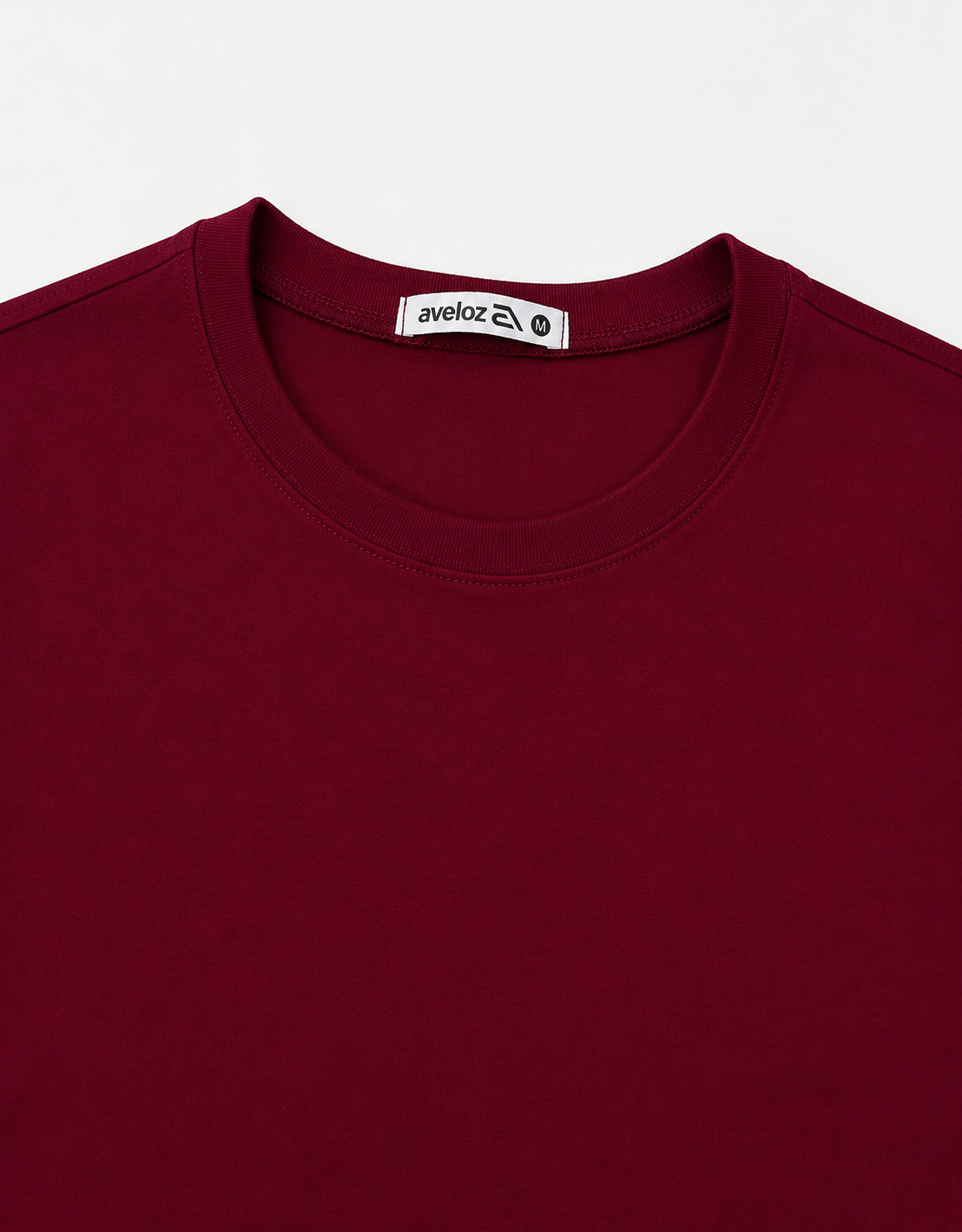 Blusa Assimétrica Feminina com Renda Bordô