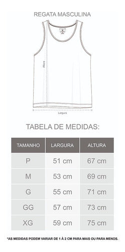 Camiseta Aveloz Regata Masculina Preta