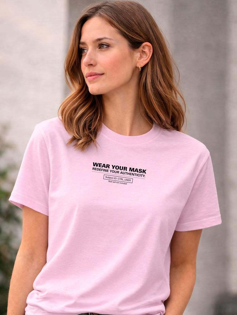 Camiseta Aveloz Feminina Authenticity Confortável 100% Algodão Rosa