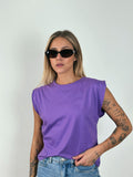 Camiseta Aveloz Feminina Muscle Tee Roxo