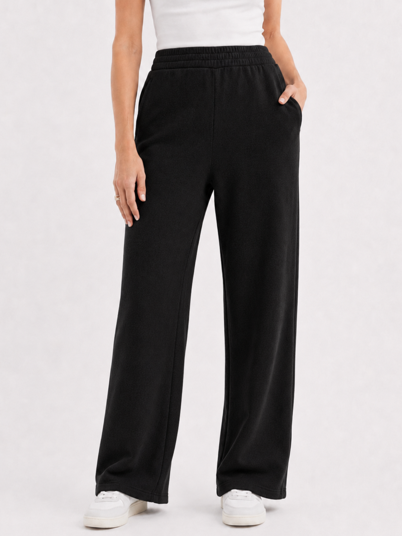 Calça Moletom Feminina Flow Aveloz Preta