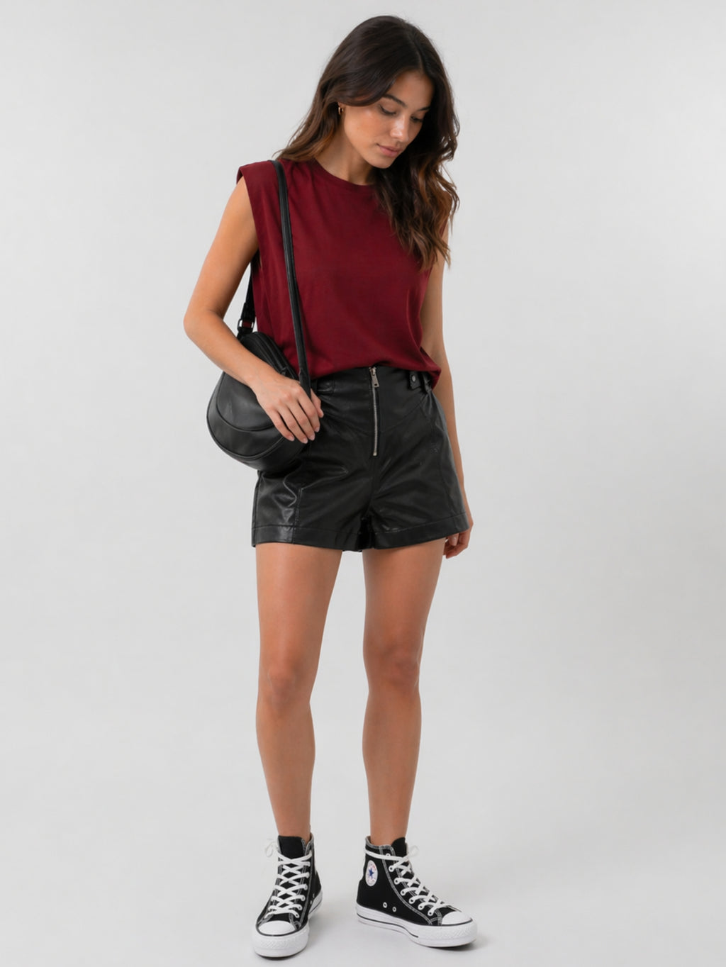 Camiseta Aveloz Feminina Muscle Tee Bordô