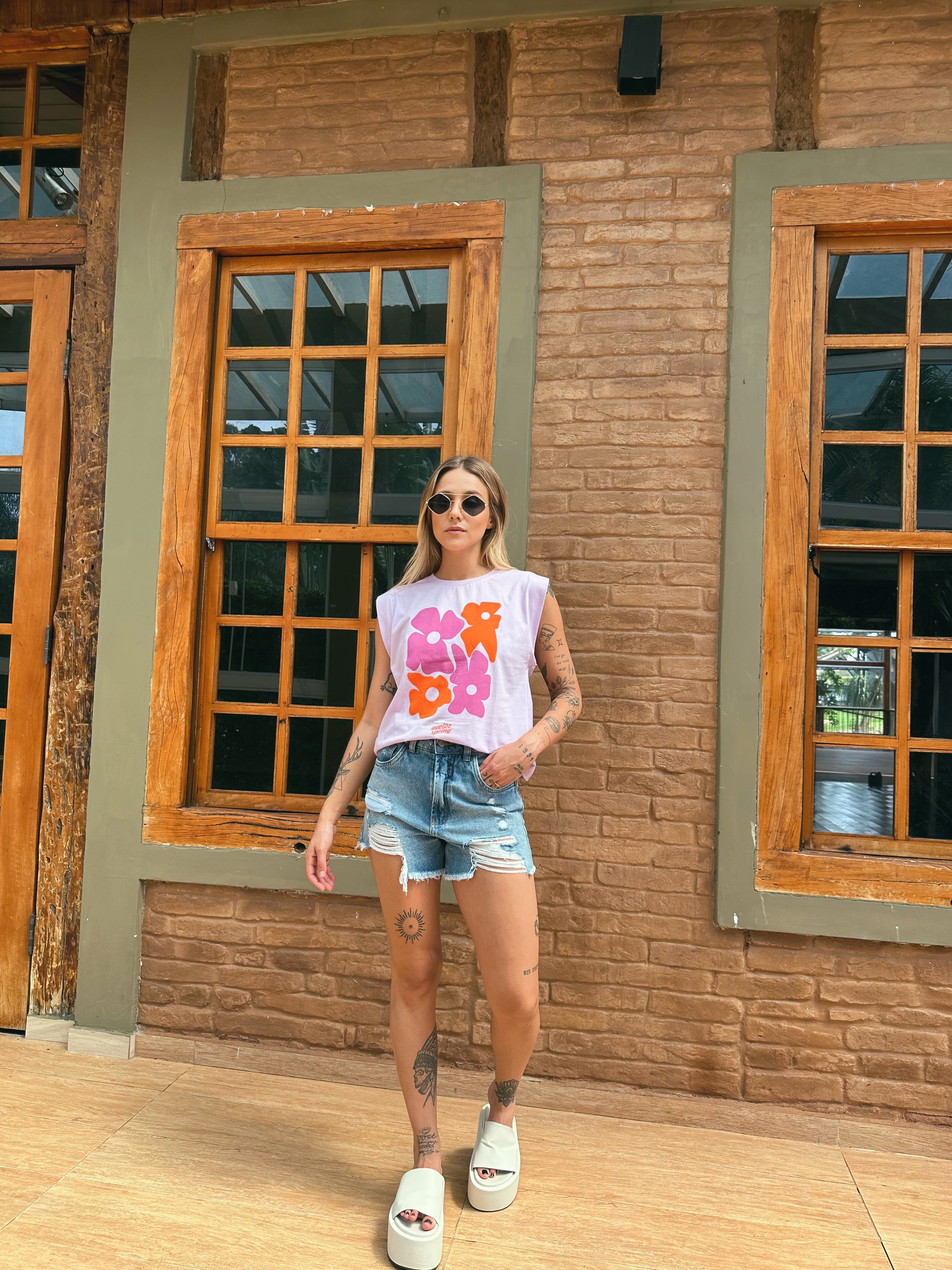 Regata Aveloz Muscle Tee Spring-Lavanda