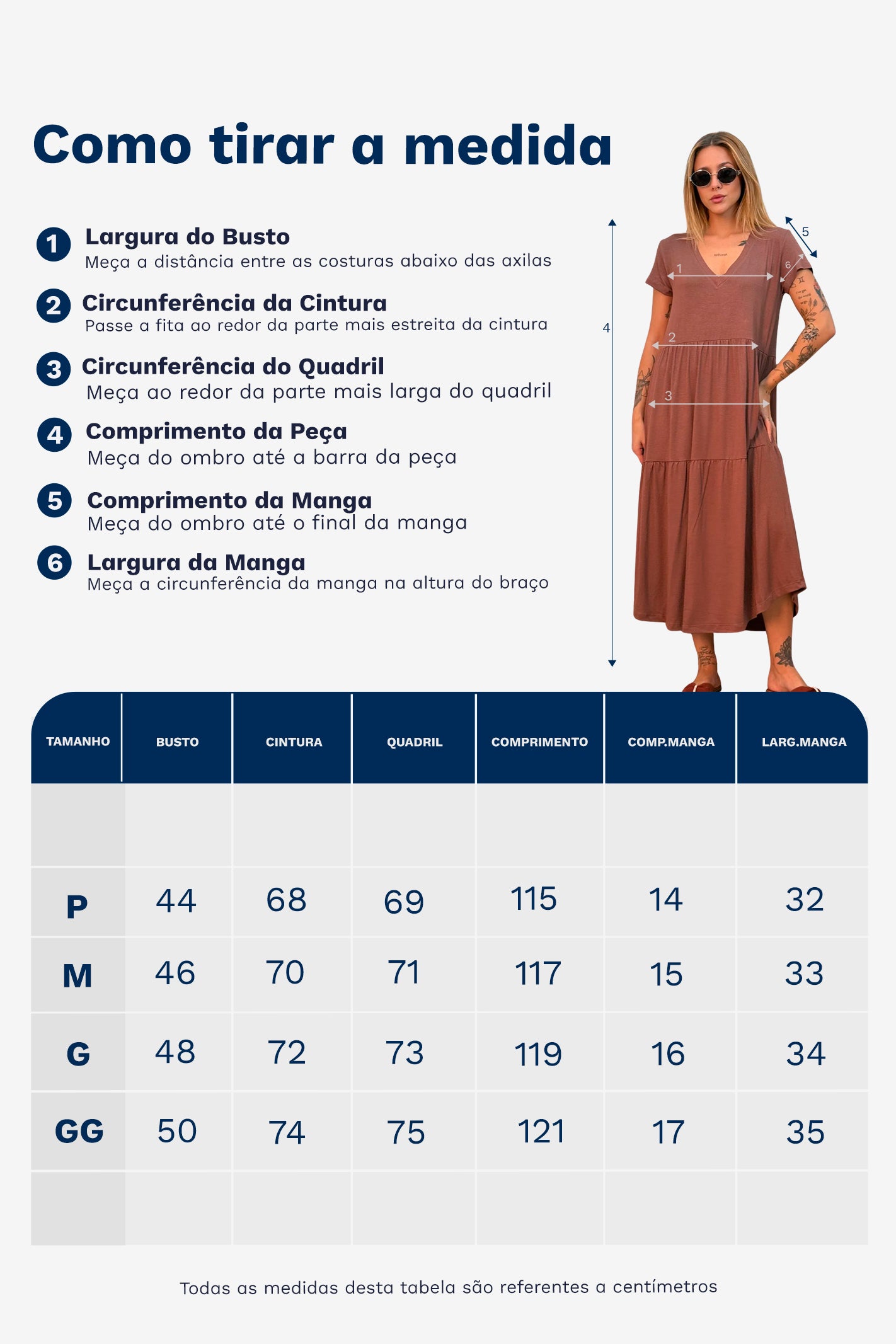 Vestido Midi Decote Em V Com Babados Na Barra Aveloz Serena Marrom