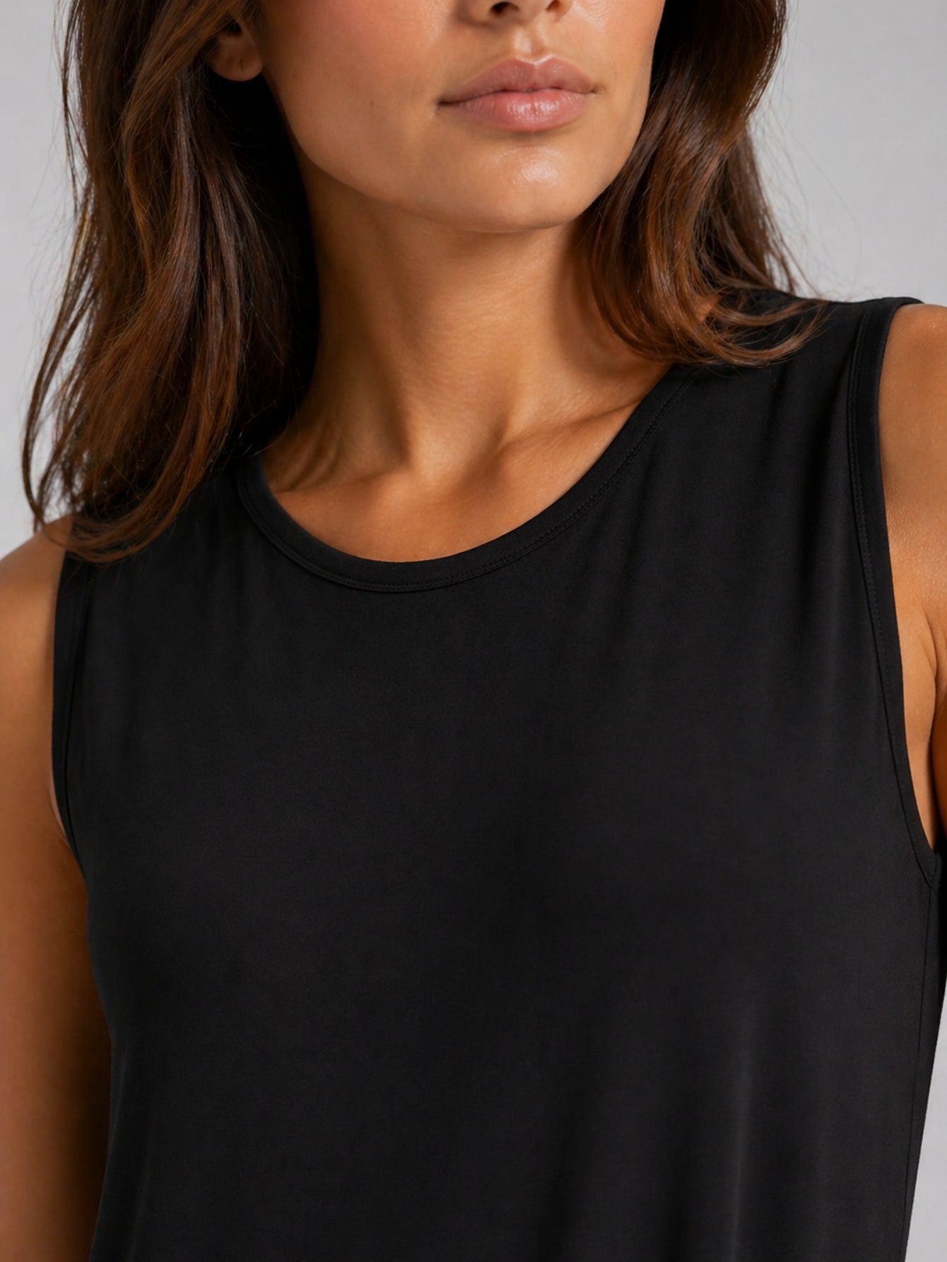 Vestido Longo Aveloz Viscolycra Soltinho com Bolso Preto