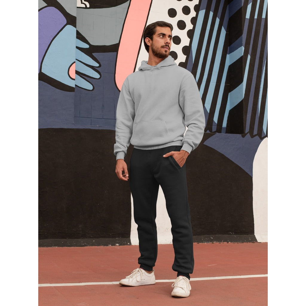Conjunto Moletom Canguru Unissex Liso Premium Confortável