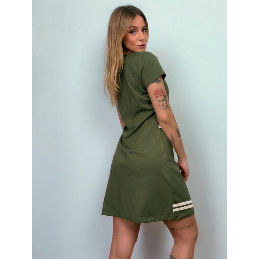 Vestido T-shirt Camisetão Varsity Aveloz 20