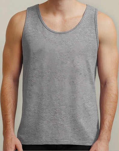 Camiseta Aveloz Regata Masculina Cinza