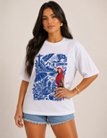 Camiseta Feminina T-shirt Estampa Arara Ipanema