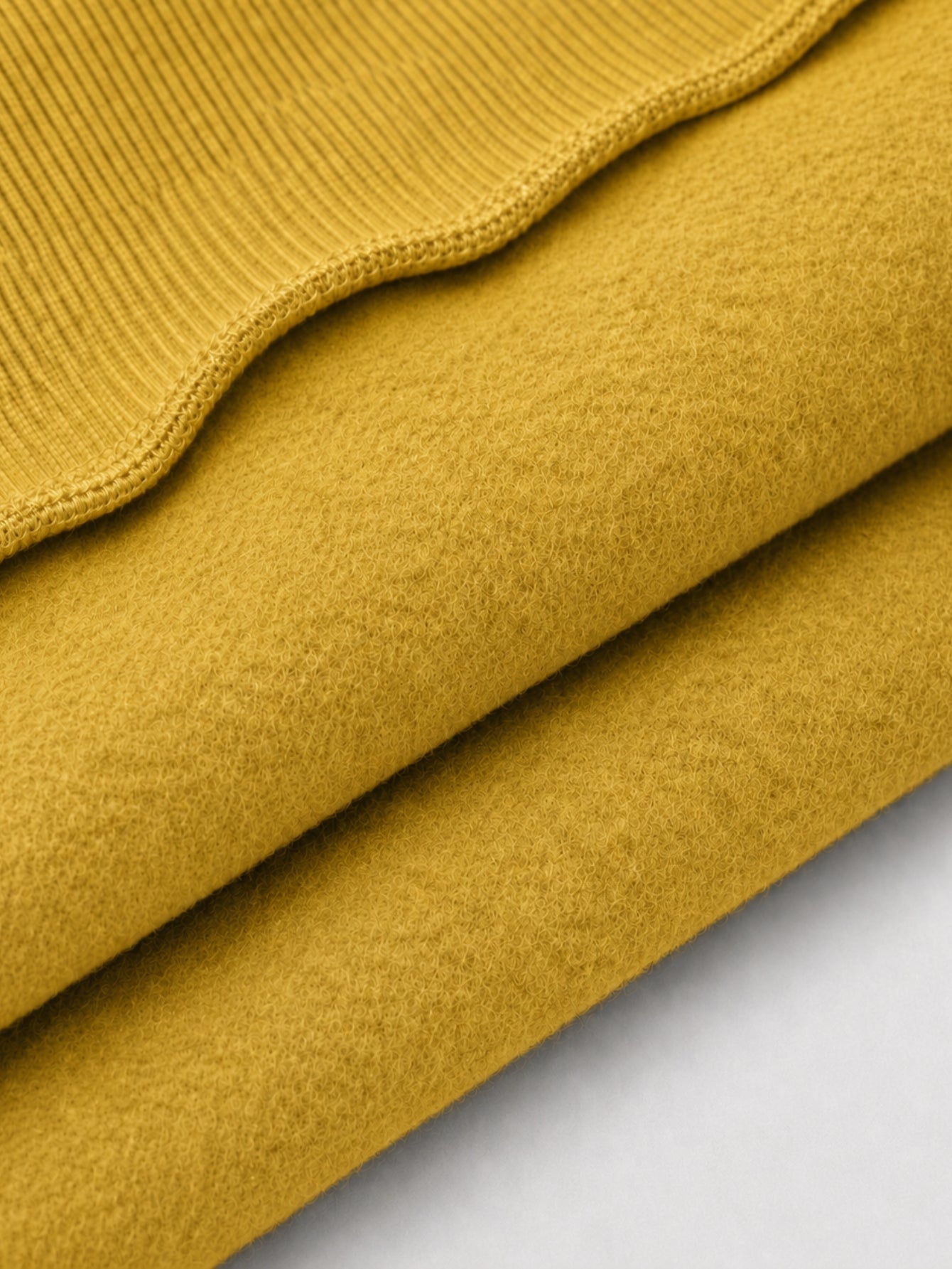 Moletom Feminino Canguru Estampa Brasil Torcedor Amarelo Mostarda