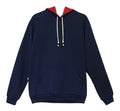 Moletom Aveloz Duo Color Marinho E Vermelho Azul
