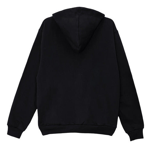 Moletom Aveloz Zíper Preto Preto