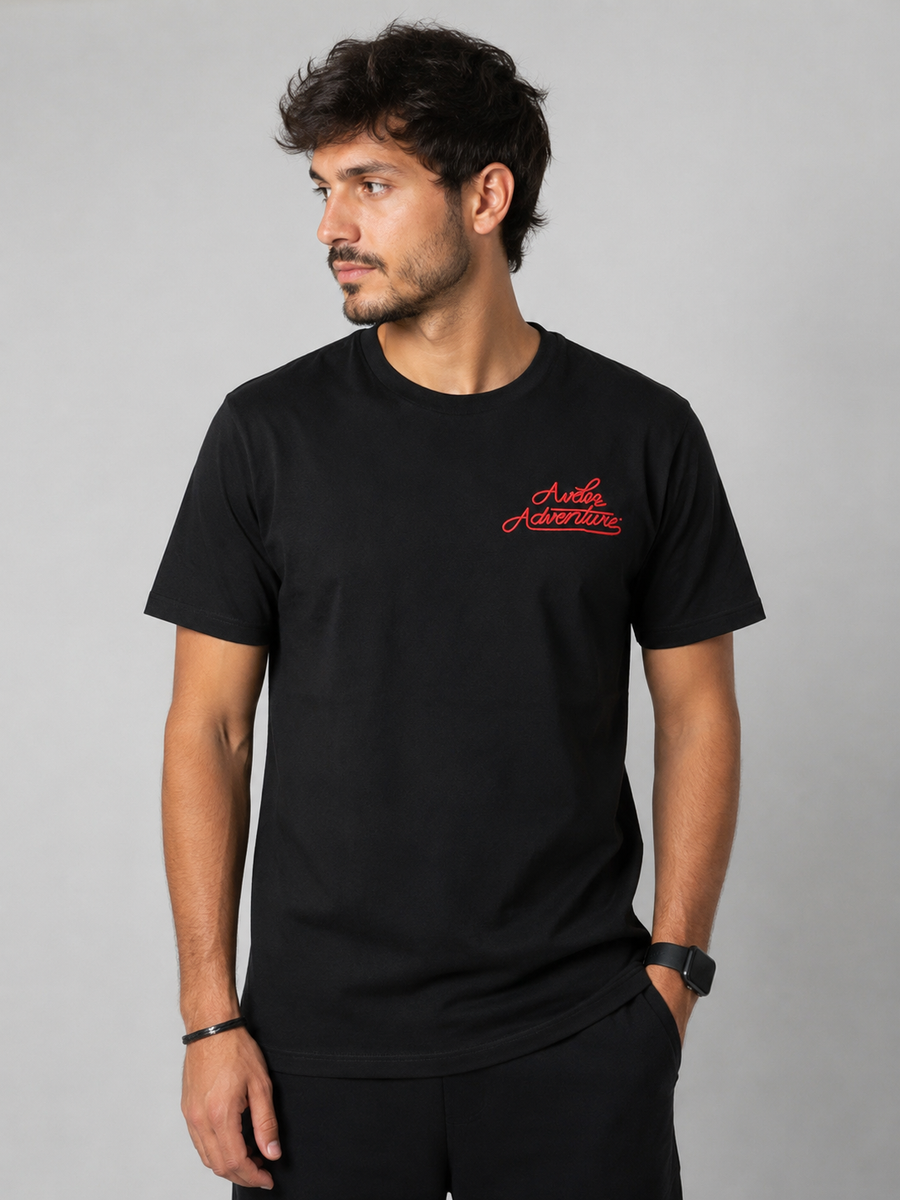 Camiseta Aveloz Adventure- Preta