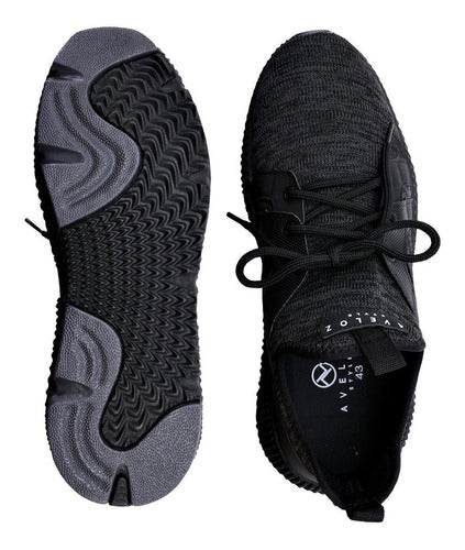 Tênis Aveloz Sneaker Jet Preto Preto